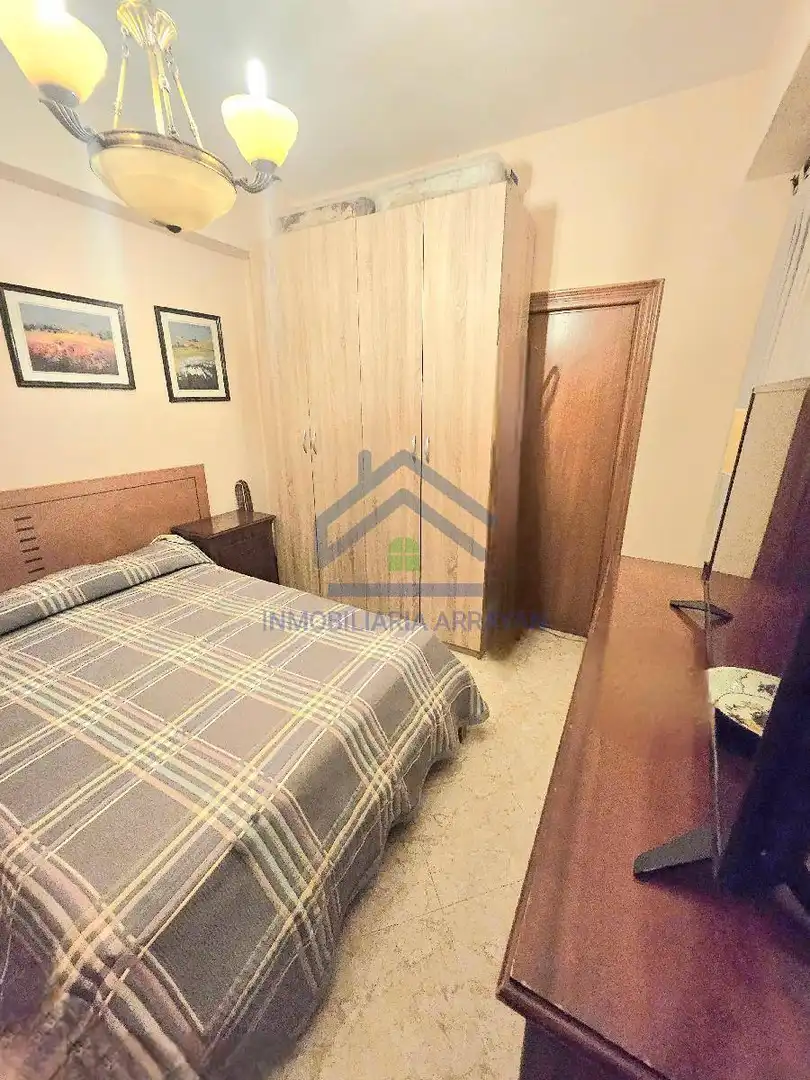 Bedroom of Flat for sale in Granada  with Air Conditioner