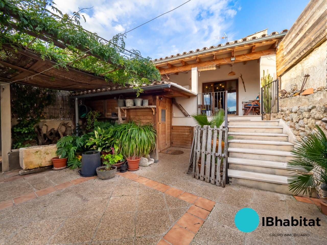 Vista exterior de Casa o xalet de lloguer en Búger amb Aire condicionat i Terrassa