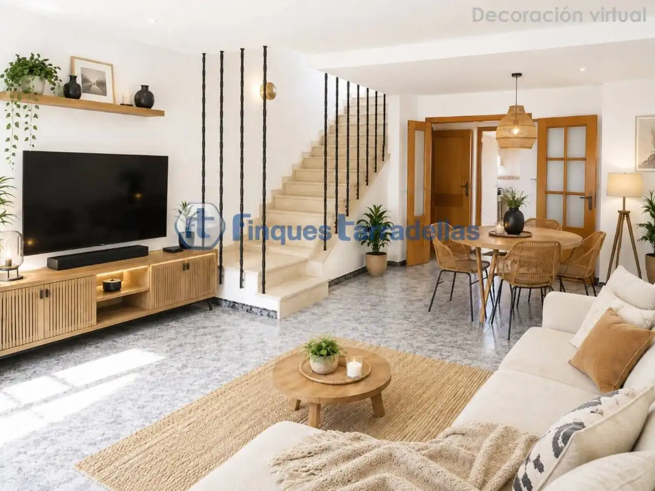 Sala de estar de Casa o chalet en venta en Blanes con Terraza