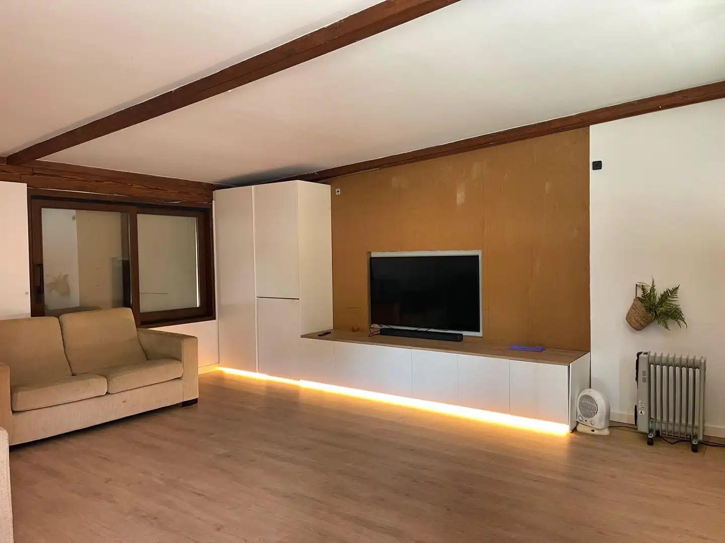 Living room of Houses for sale in Sant Antoni de Vilamajor  with Air Conditioner, Heating and Private garden