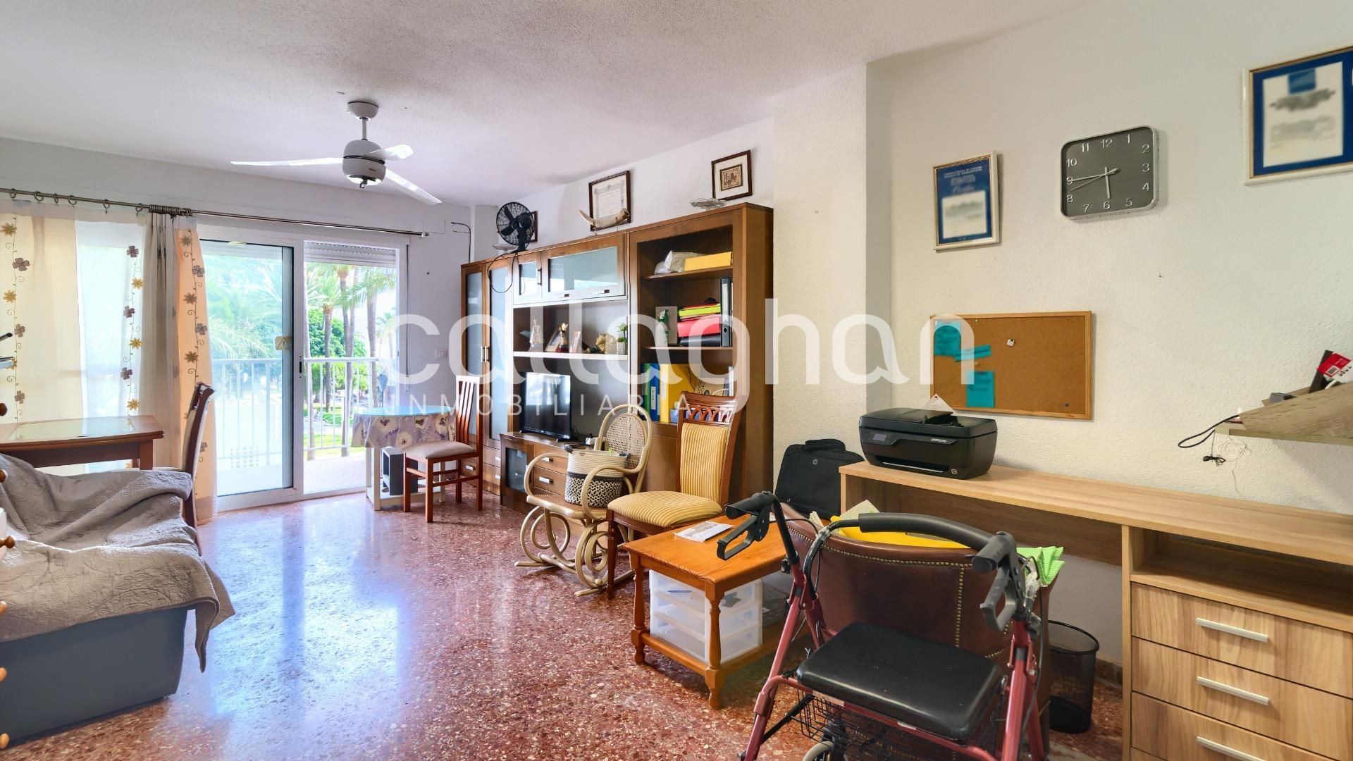 Living room of Flat for sale in Cullera  with Private garden