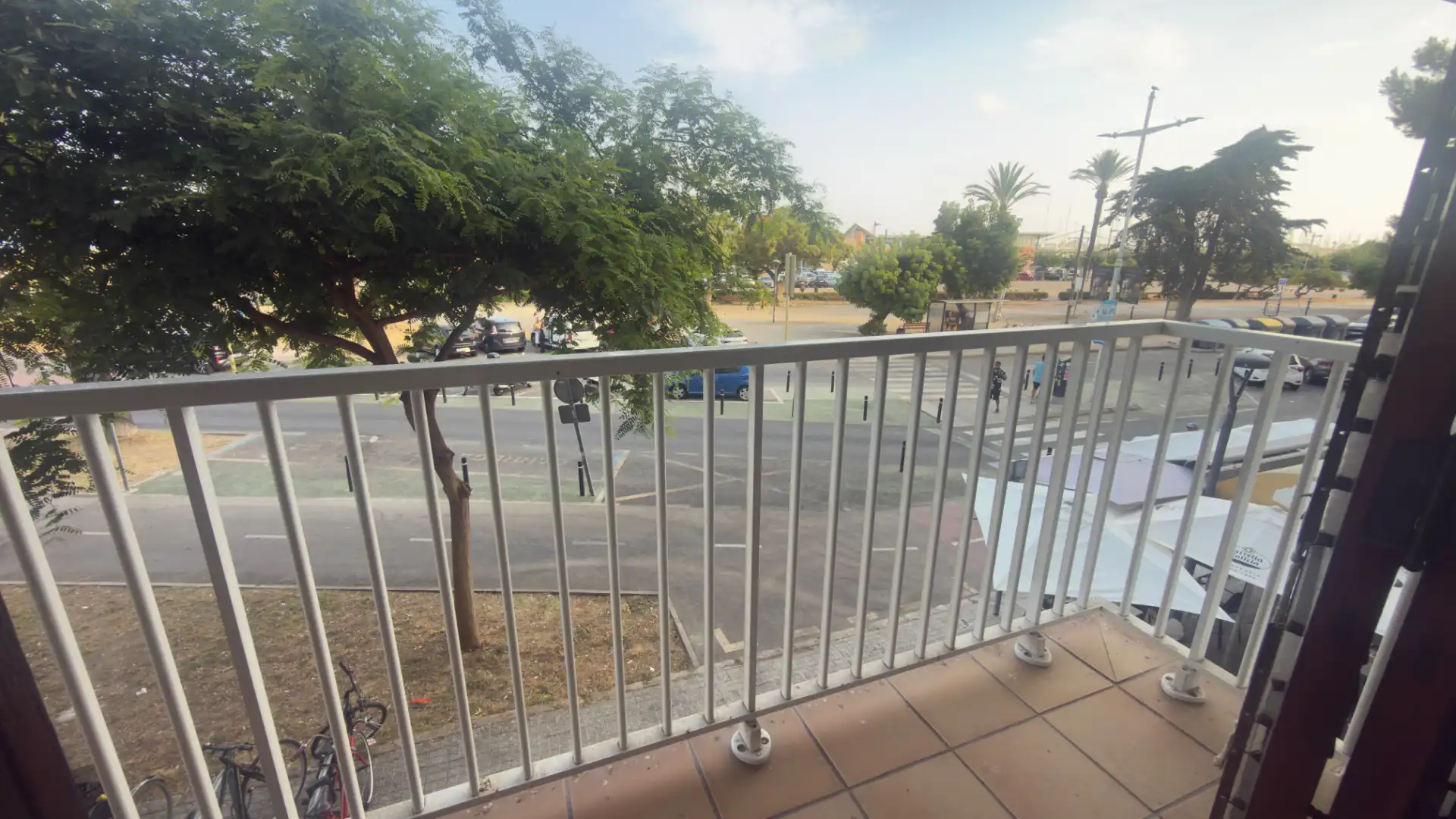 Vista exterior de Pis en venda en Vilanova i la Geltrú amb Balcó