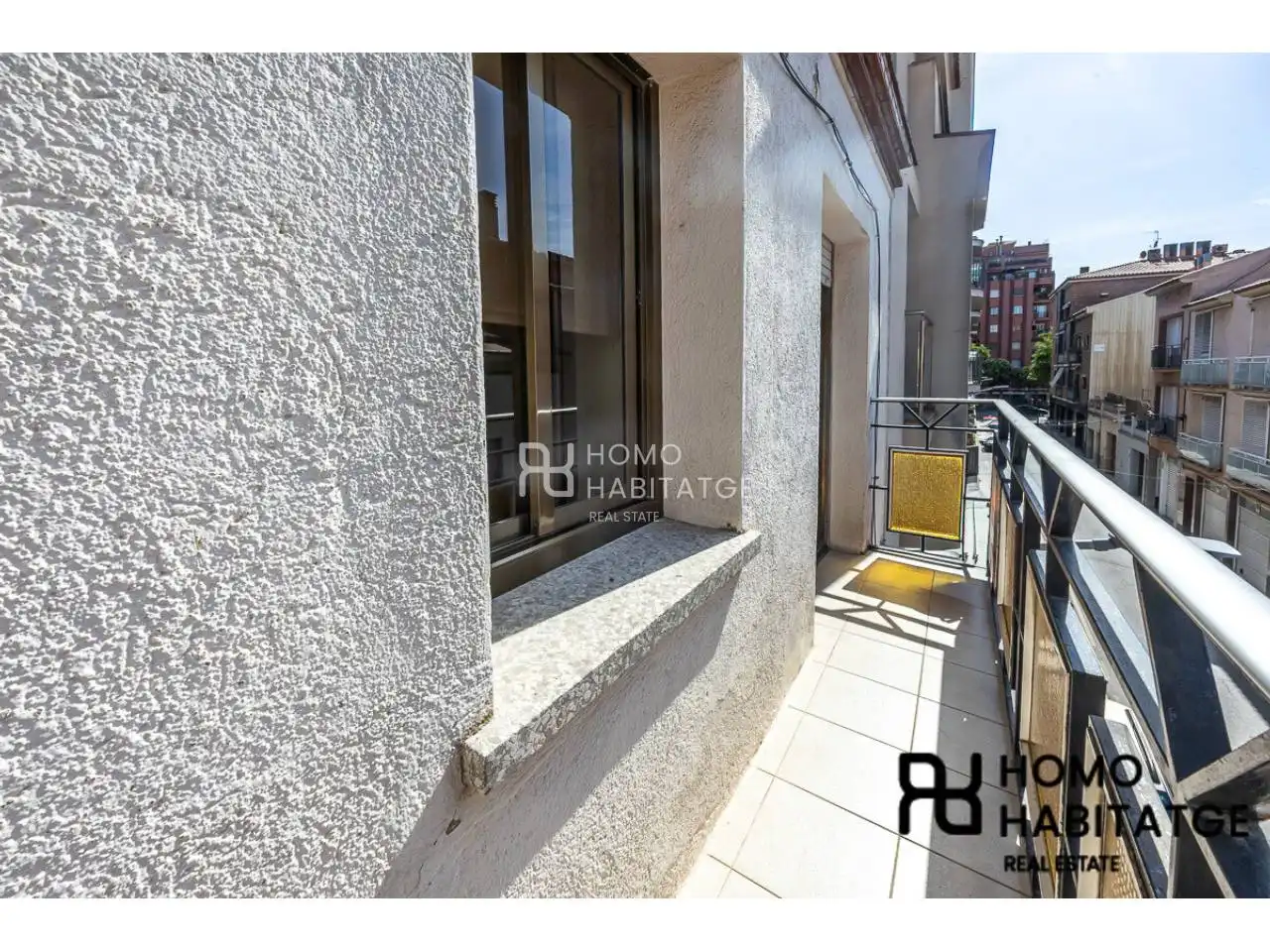 Balcony of Flat for sale in Barberà del Vallès  with Heating, Parquet flooring and Terrace