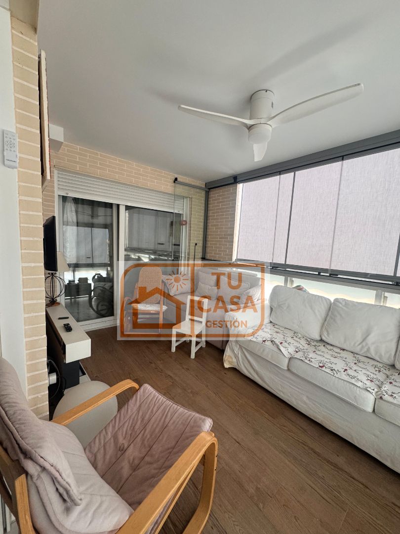 Balcony of Flat for sale in Cáceres Capital  with Air Conditioner, Heating and Parquet flooring