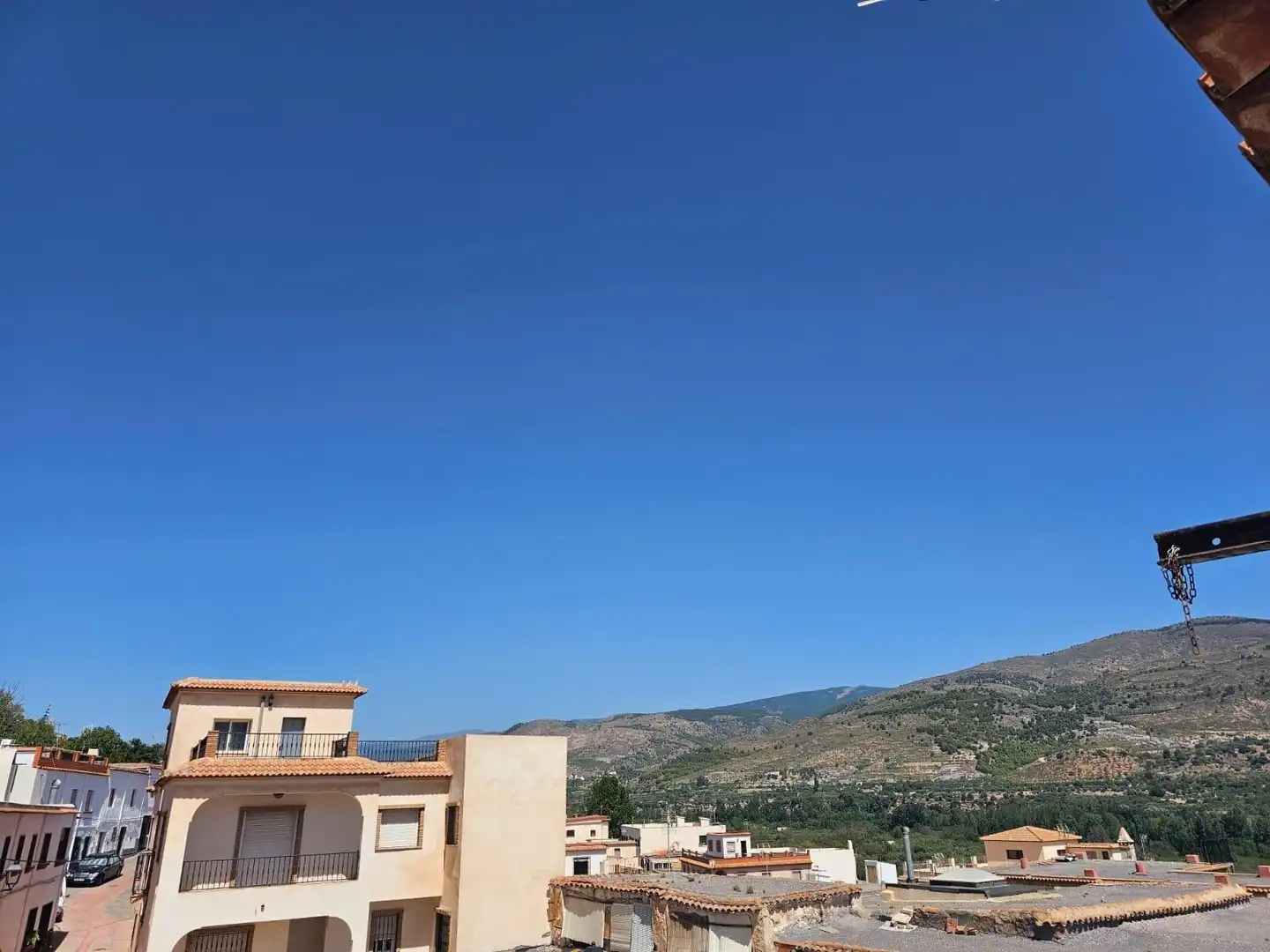 Vista exterior de Casa o xalet en venda en Fondón amb Calefacció, Terrassa i Moblat
