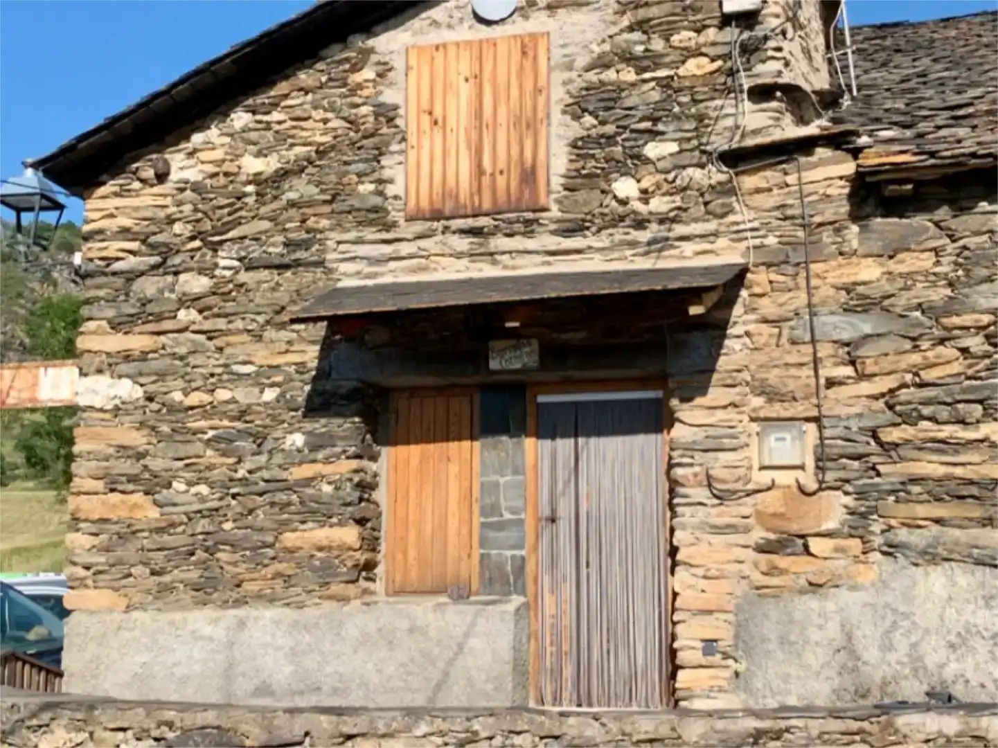 Vista exterior de Finca rústica en venda en Farrera amb Moblat