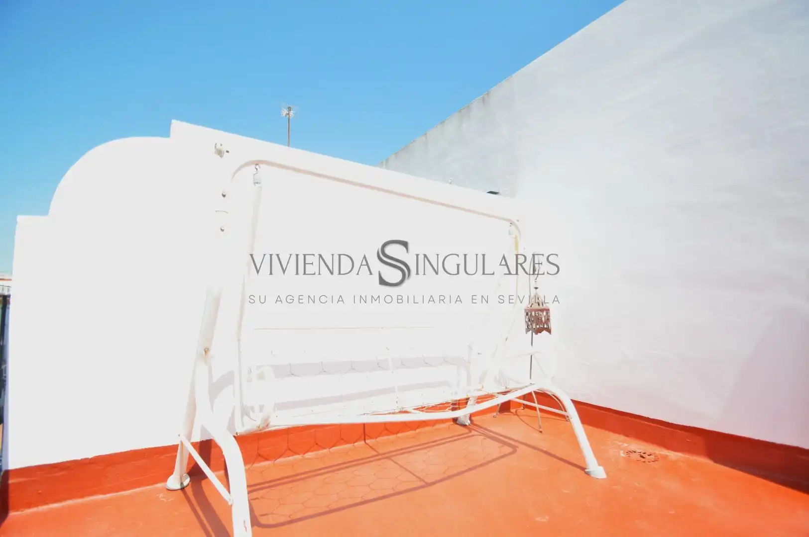 Jardín de Ático de alquiler en Sevilla con Aire acondicionado, Calefacción y Terraza