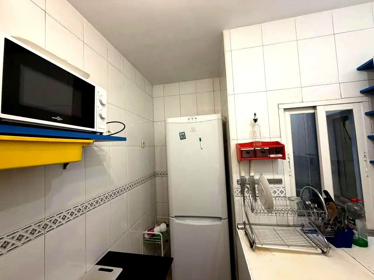 Cocina de Piso de alquiler en Madrid con Aire acondicionado, Calefacción y Parquet