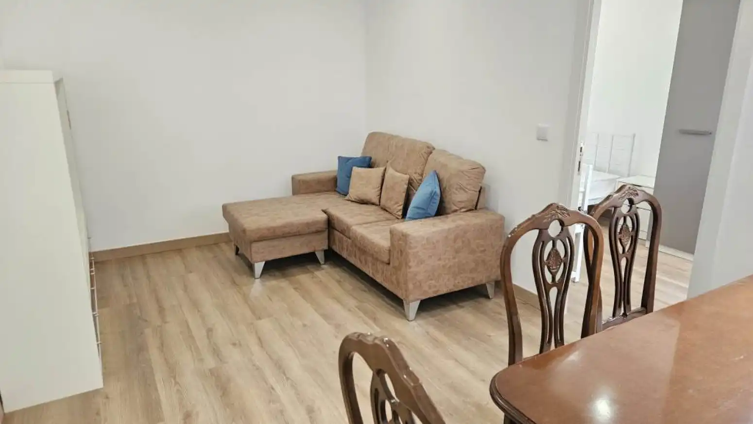 Wohnzimmer von Wohnung zur Miete in Salamanca mit Heizung, Möbliert und Balkon