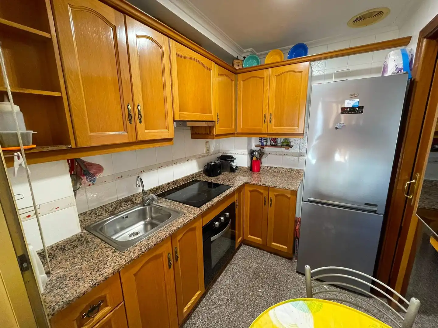 Kitchen of Flat for rent in Elche / Elx  with Air Conditioner, Heating and Furnished