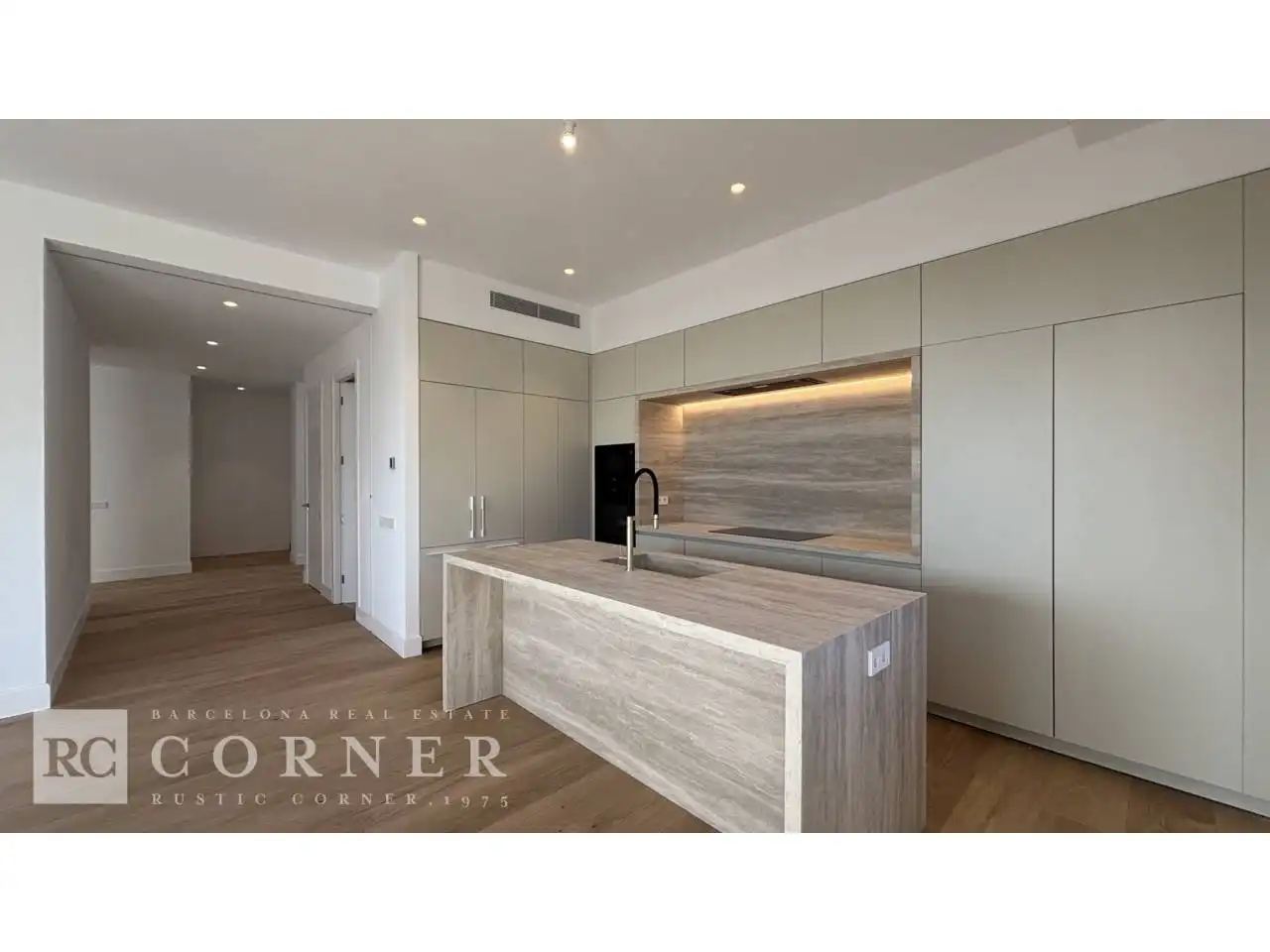 Cocina de Piso en venta en Barcelona con Aire acondicionado, Parquet y Terraza