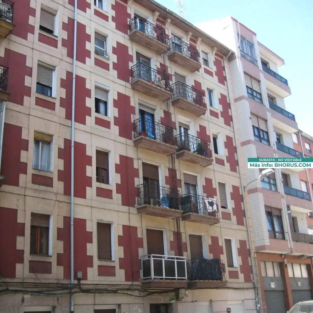 Vista exterior de Pis en venda en Sestao 