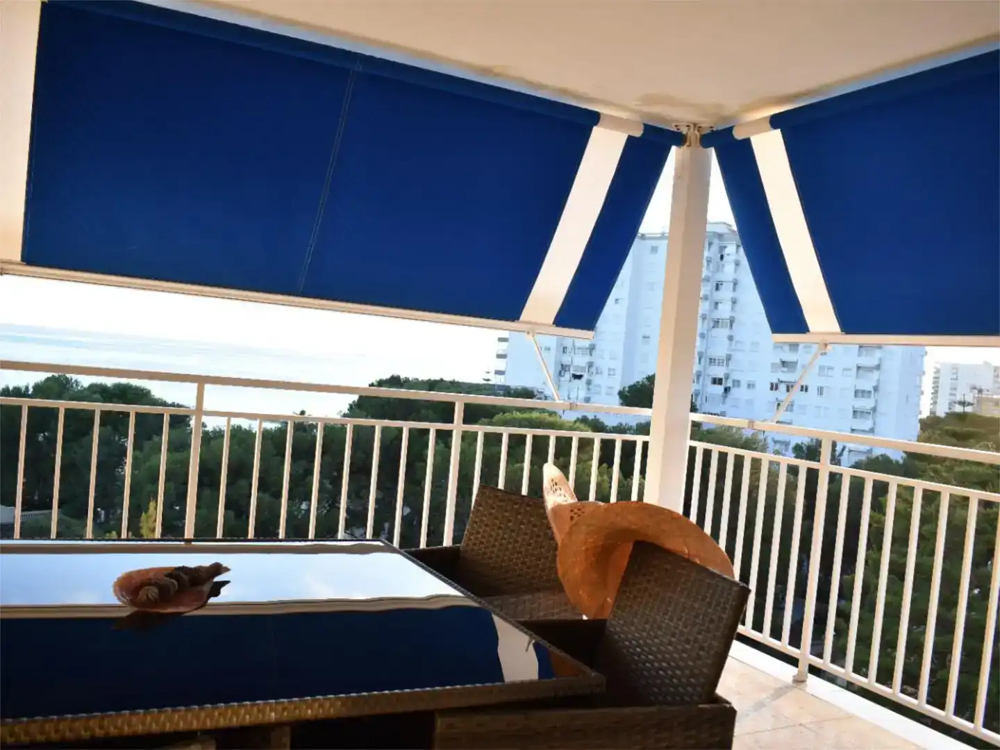 Terrassa de Apartament en venda en Benicasim / Benicàssim