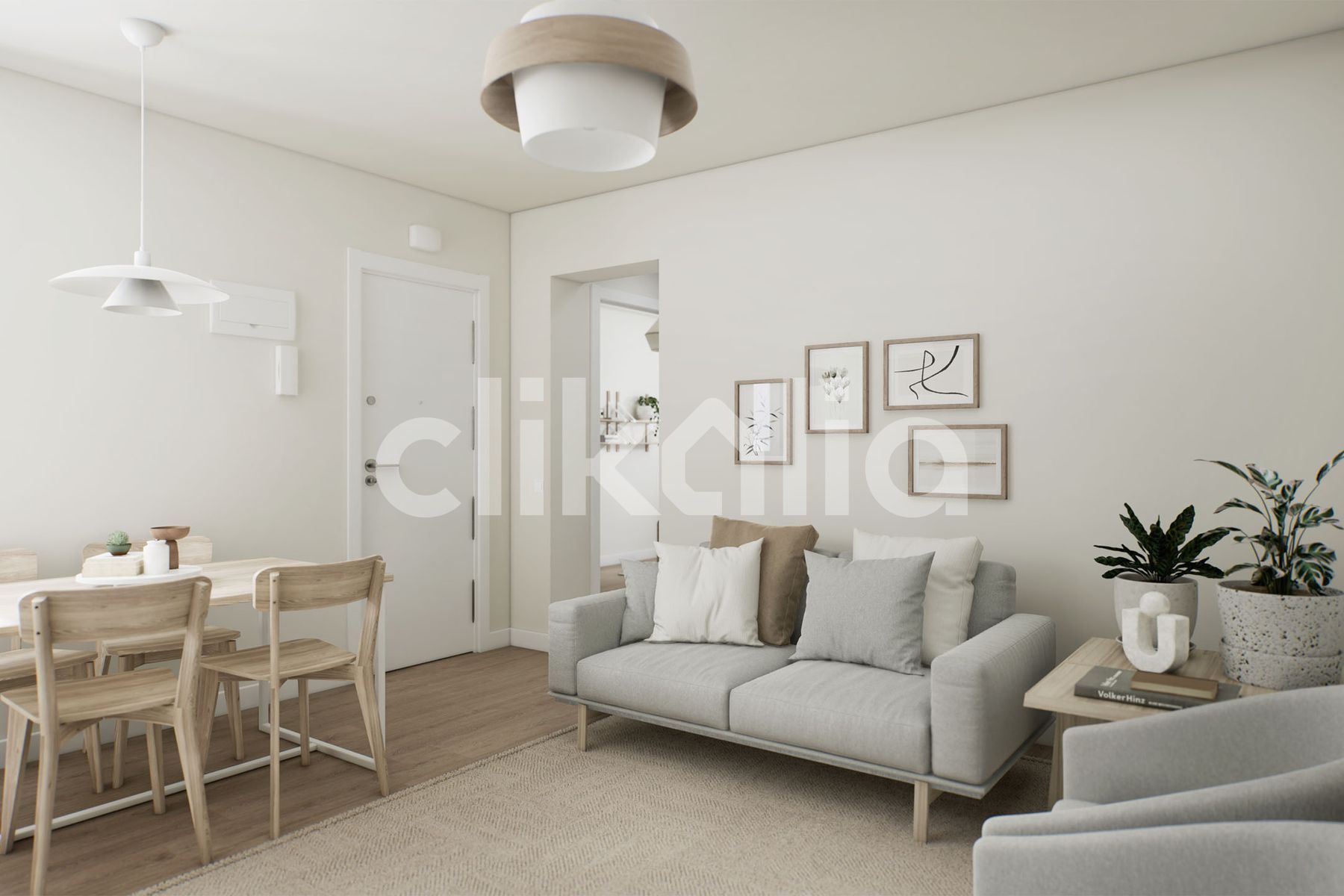 Living room of Flat for sale in  Madrid Capital  with Air Conditioner and Heating