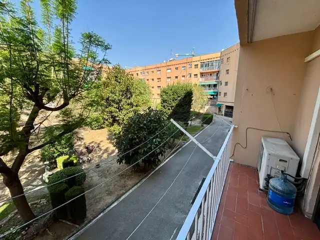 Balcony of Flat for rent in L'Hospitalet de Llobregat  with Air Conditioner, Heating and Balcony