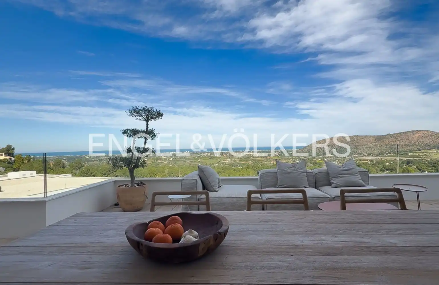 Terrace of Flat for sale in Pedreguer  with Air Conditioner, Heating and Private garden