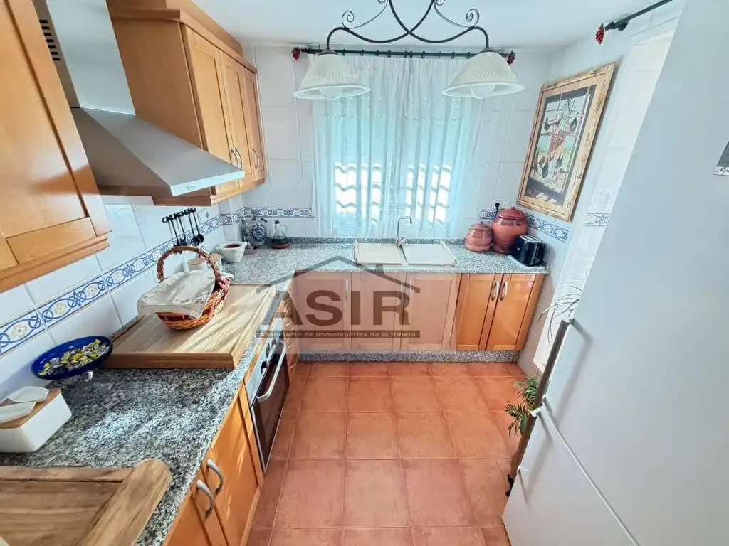 Kitchen of Houses for sale in Sueca  with Air Conditioner, Terrace and Swimming Pool