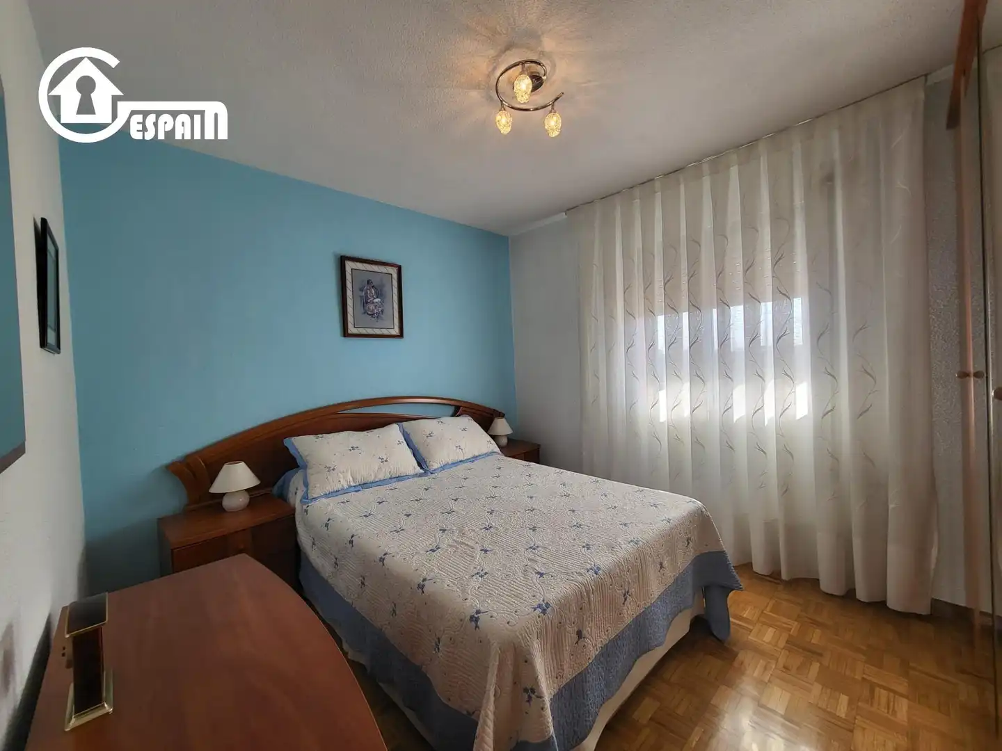 Schlafzimmer von Wohnung zum Verkauf in Madrid mit Heizung, Terrasse und Möbliert