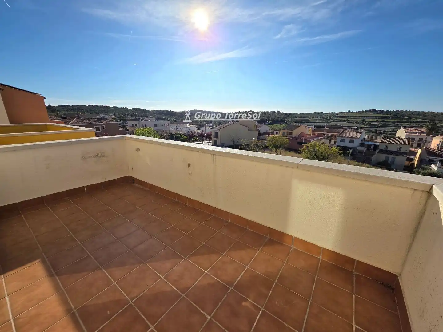 Terraza de Casa adosada en venta en La Nou de Gaià con Aire acondicionado, Calefacción y Jardín privado