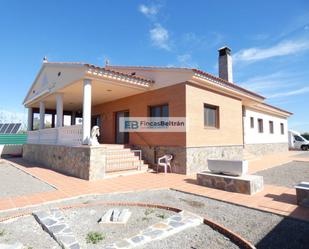 Exterior view of House or chalet for sale in Benicarló  with Air Conditioner, Terrace and Swimming Pool