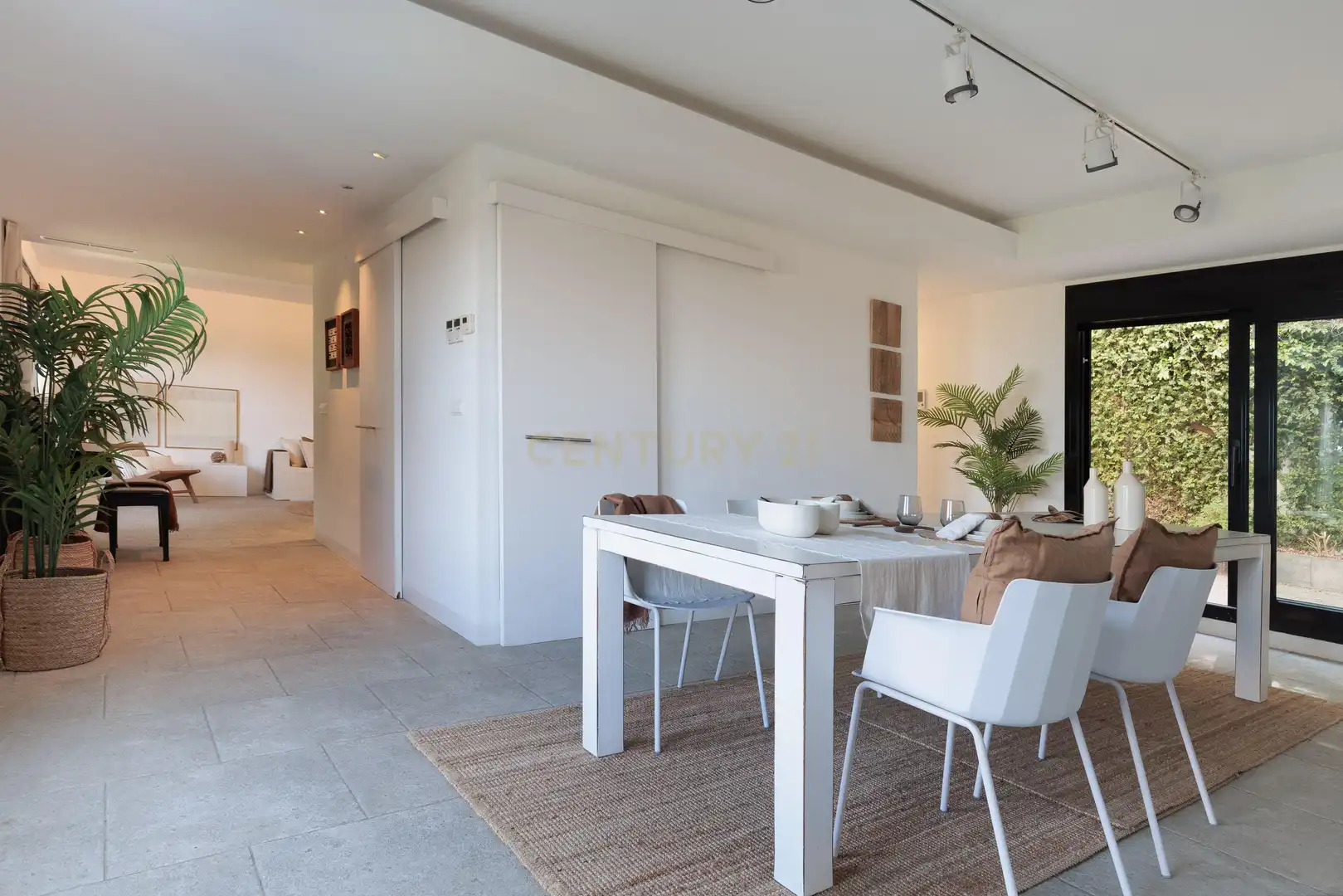 Sala d'estar de Casa o xalet en venda en Sant Cugat del Vallès amb Aire condicionat, Jardí privat i Traster