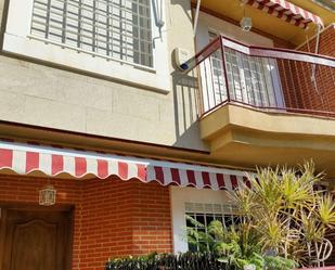 Exterior view of Single-family semi-detached for sale in  Murcia Capital  with Air Conditioner, Heating and Terrace