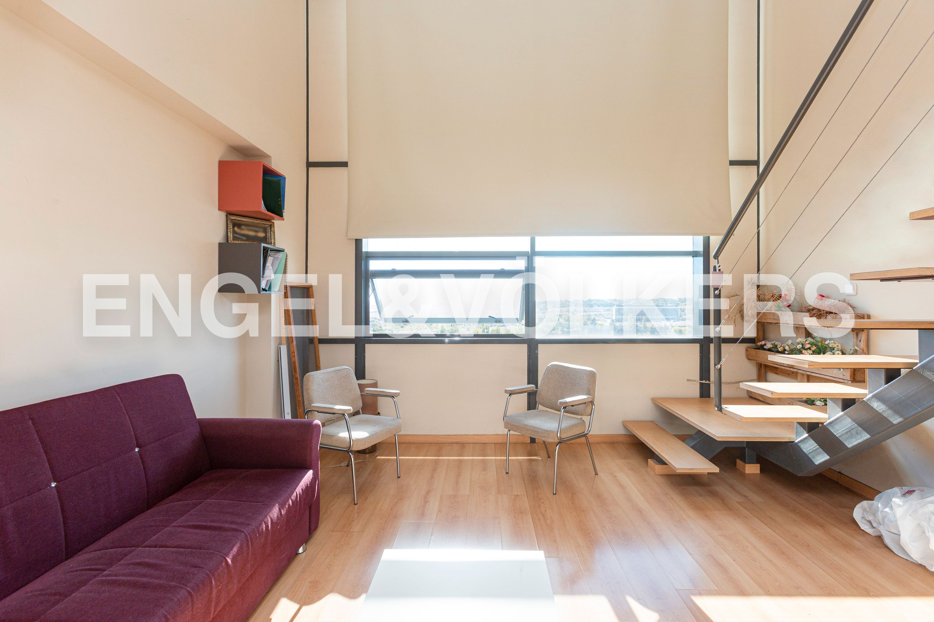Living room of Loft for sale in San Sebastián de los Reyes  with Air Conditioner, Heating and Swimming Pool