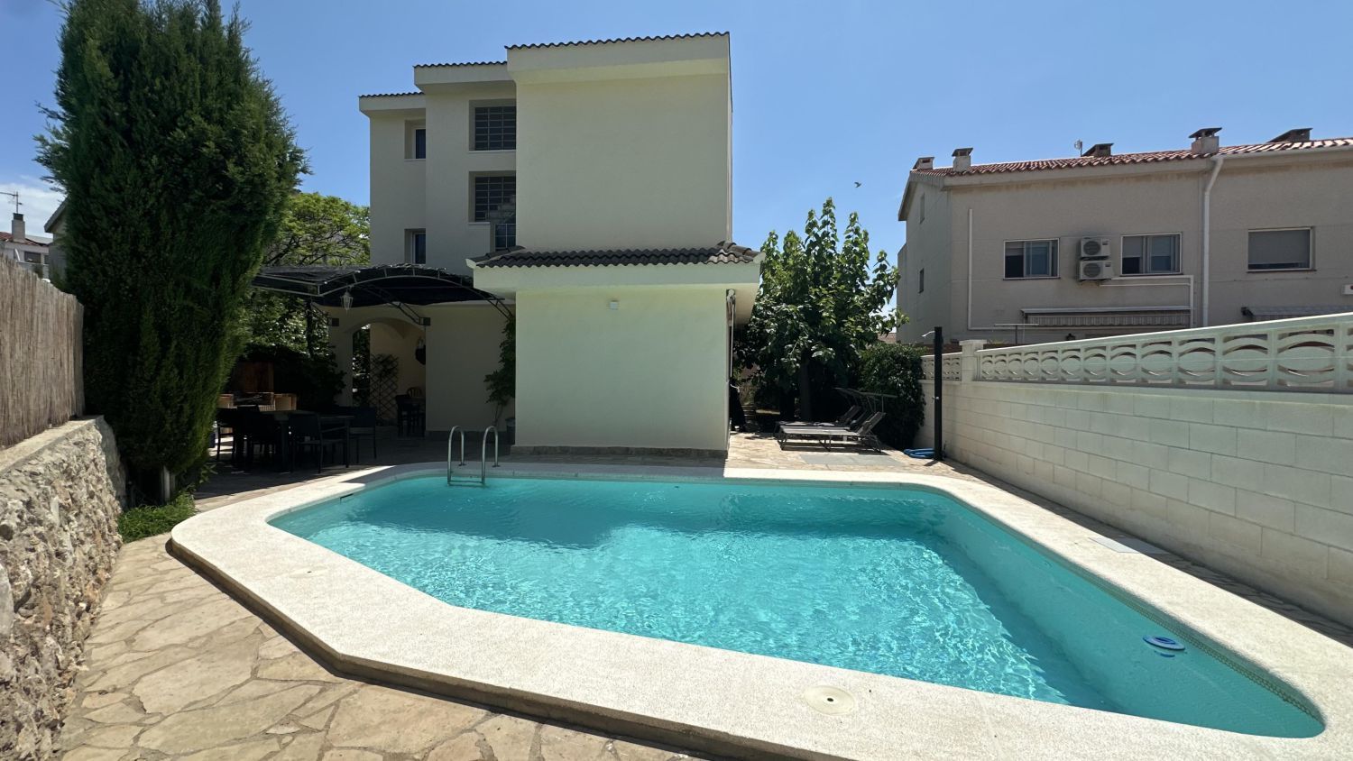 Swimming pool of House or chalet for sale in Sant Carles de la Ràpita  with Air Conditioner, Heating and Private garden