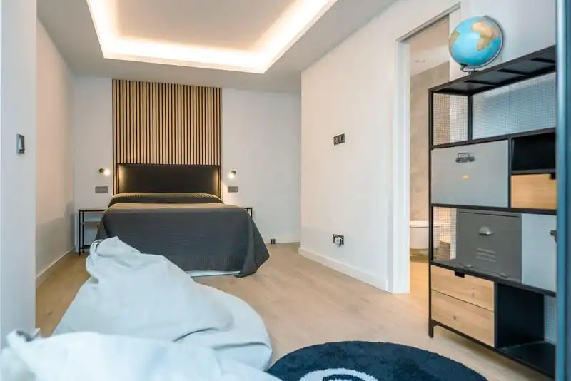 Bedroom of Houses for rent in Estepona  with Air Conditioner, Heating and Private garden