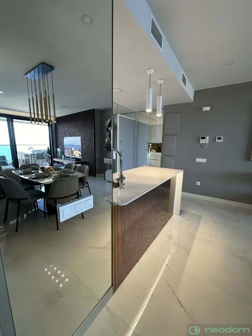 Kitchen of Flat for rent in Benidorm  with Air Conditioner, Terrace and Swimming Pool