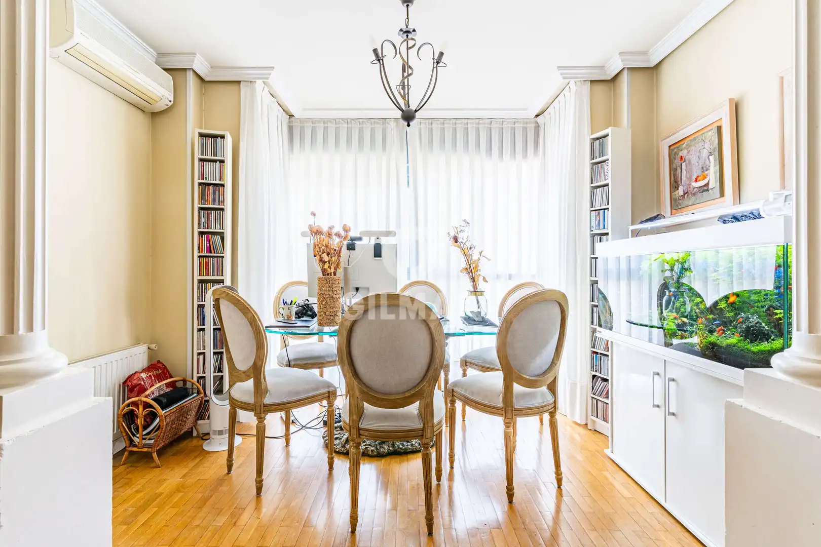 Dining room of Flat for sale in Madrid  with Heating, Private garden and Storage room