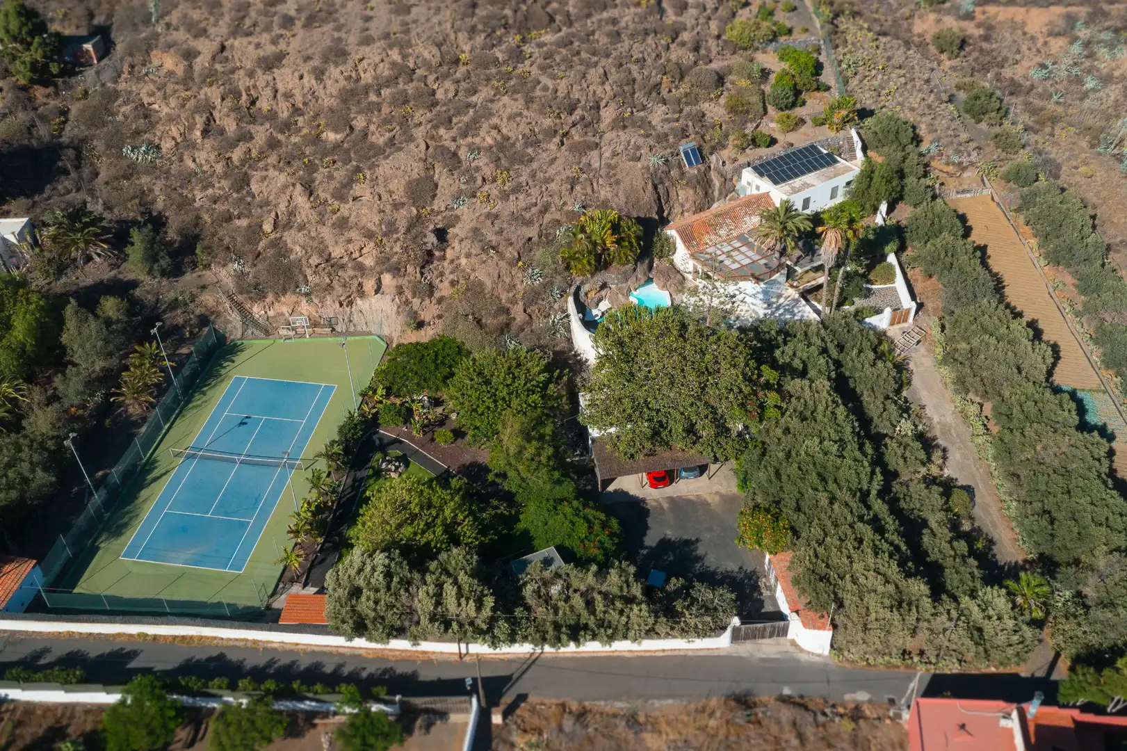 Garden of Houses for sale in Telde  with Heating, Private garden and Parquet flooring