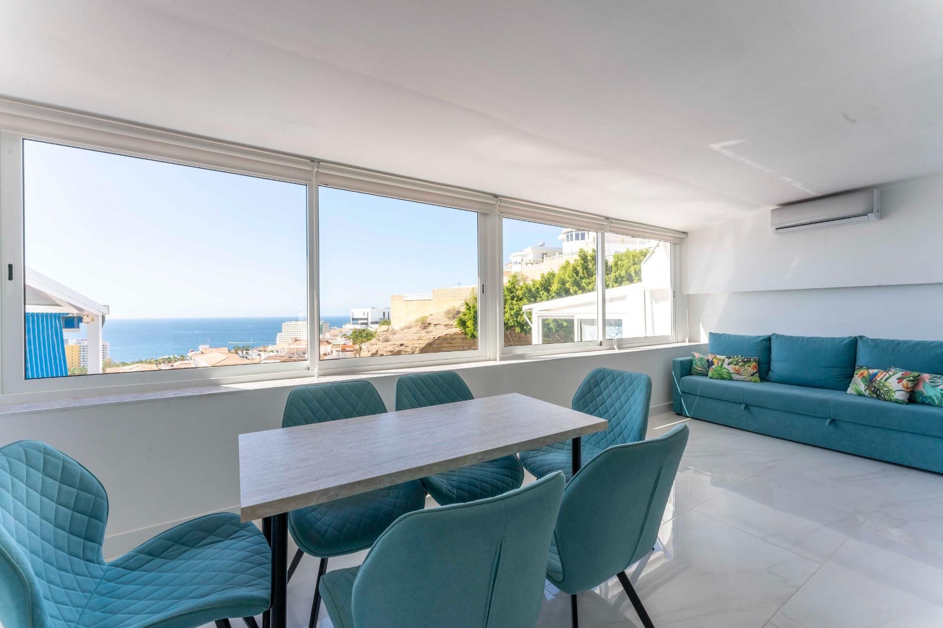 Dining room of Apartment for sale in Adeje  with Air Conditioner, Terrace and Community pool