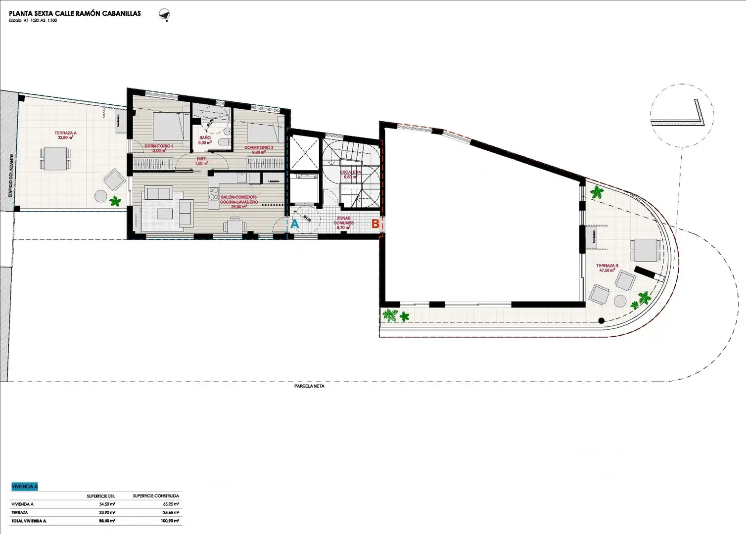 Attic for sale in Culleredo  with Air Conditioner, Heating and Terrace