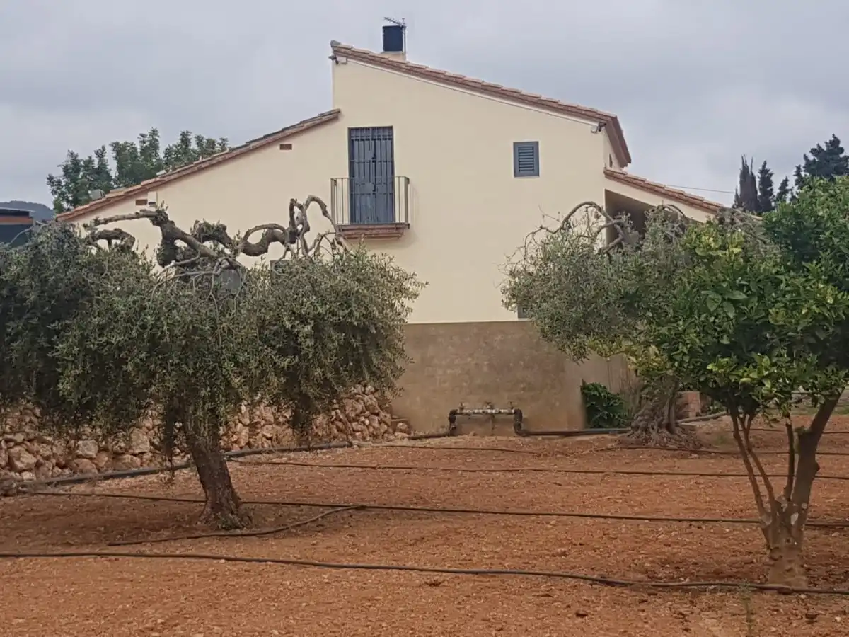 Vista exterior de Finca rústica en venda en Roda de Berà amb Aire condicionat, Calefacció i Jardí privat