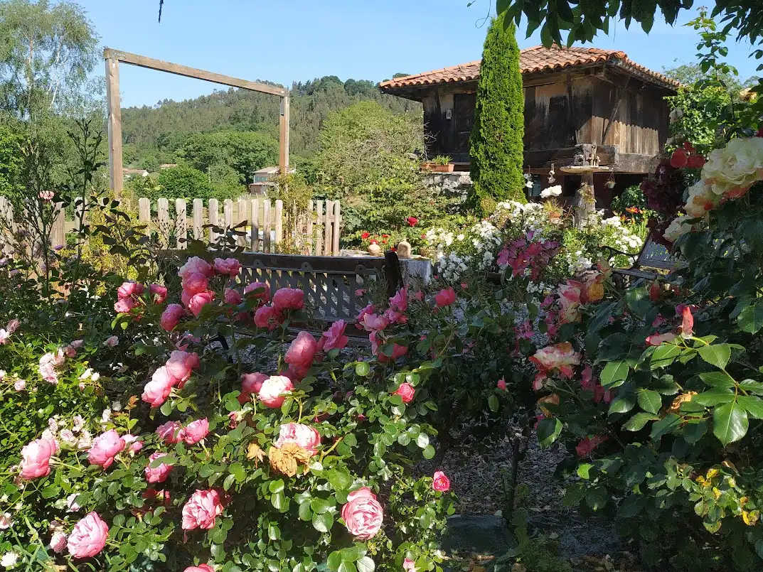 Jardín de Casa o chalet en venta en Nava con Calefacción, Jardín privado y Parquet