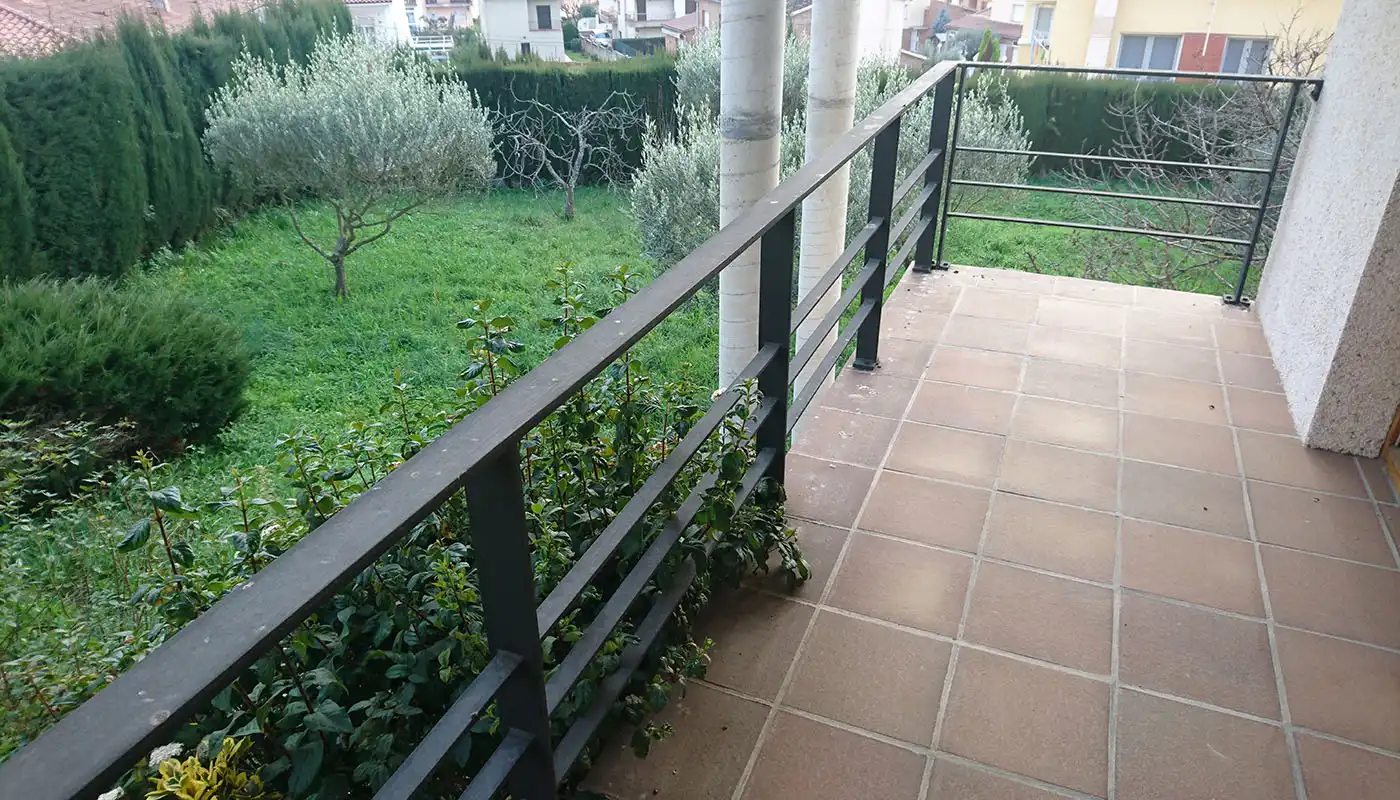 Terrassa de Casa o xalet en venda en Hostalric amb Aire condicionat, Calefacció i Jardí privat