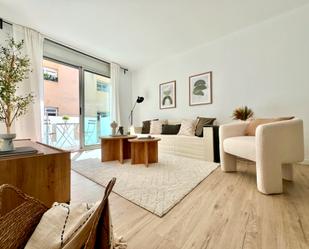 Sala d'estar de Pis en venda en Sitges amb Aire condicionat, Calefacció i Parquet