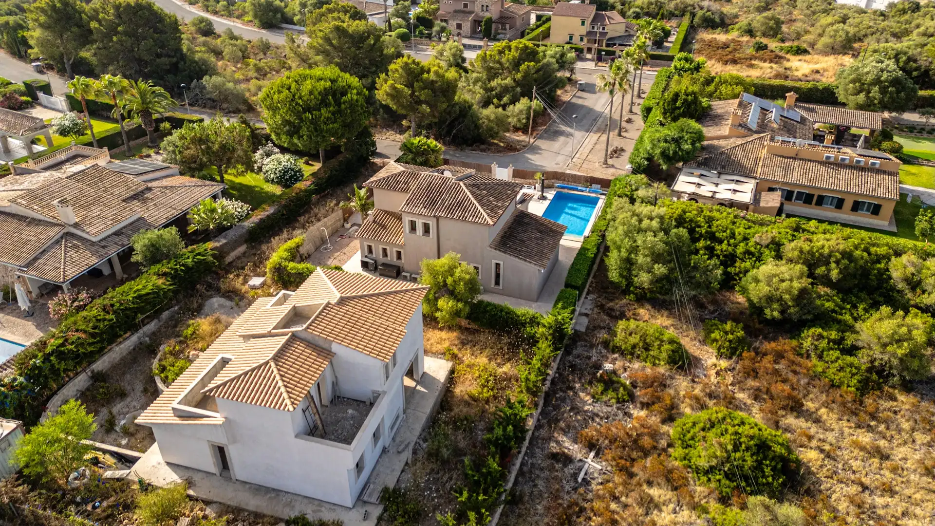 Vista exterior de Casa o xalet en venda en Manacor amb Traster i Piscina