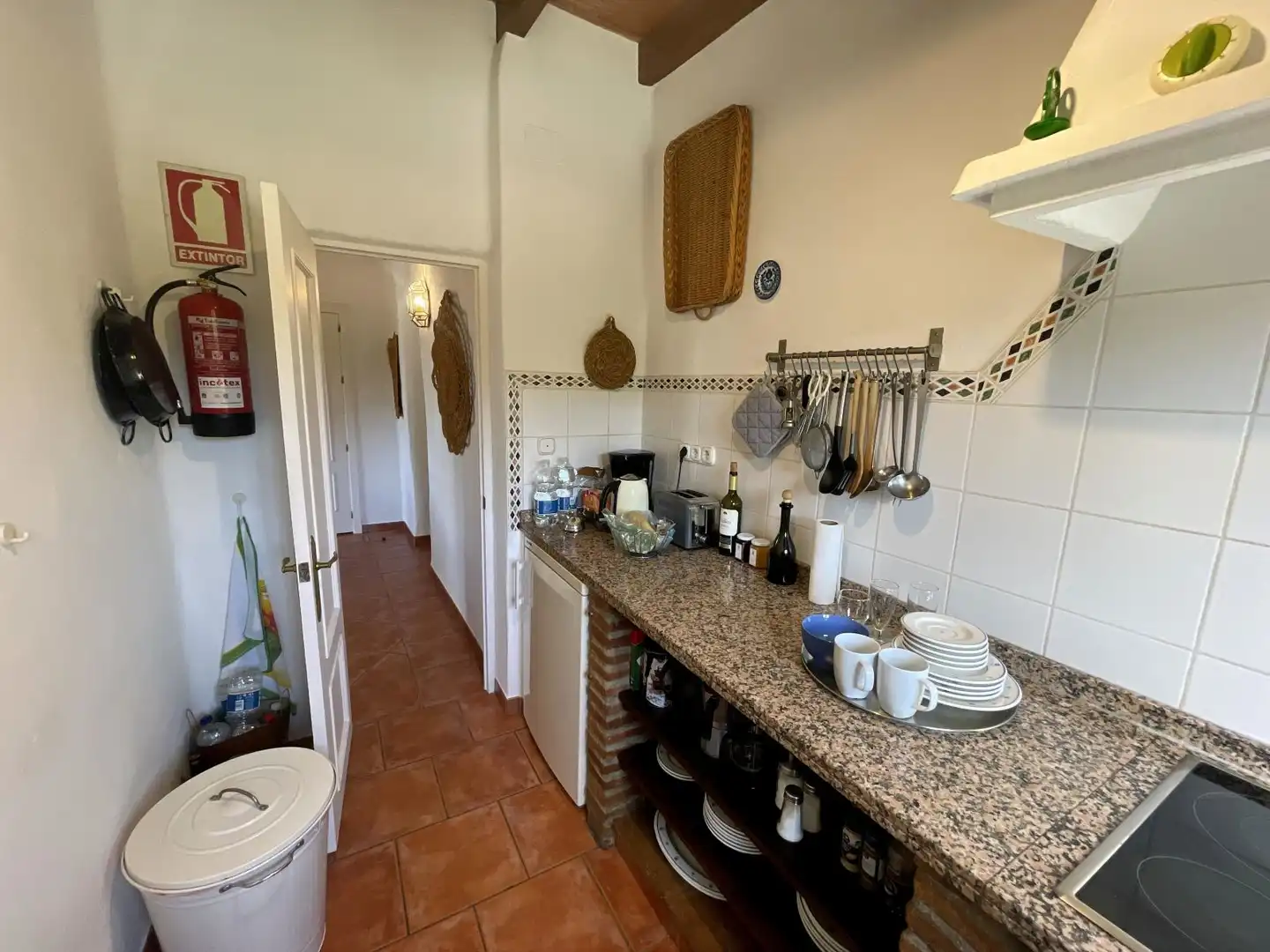 Küche von Country house zum Verkauf in Villanueva de la Concepción mit Klimaanlage, Heizung und Privatgarten