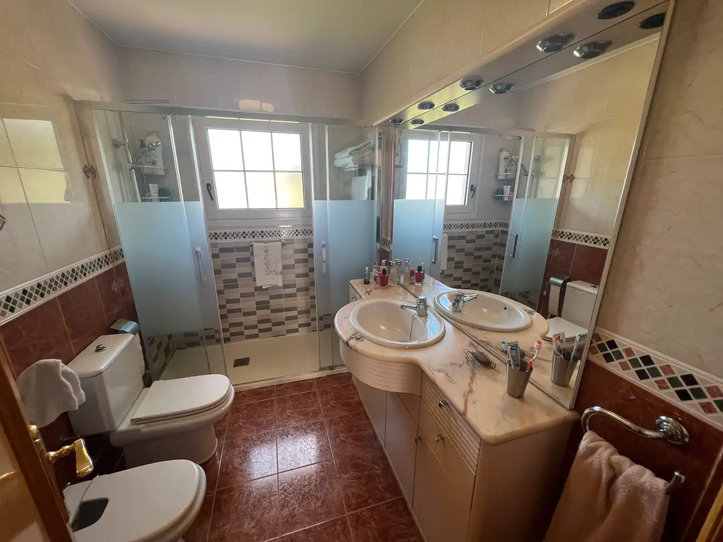 Baño de Casa o chalet en venta en Tàrrega con Aire acondicionado, Calefacción y Jardín privado