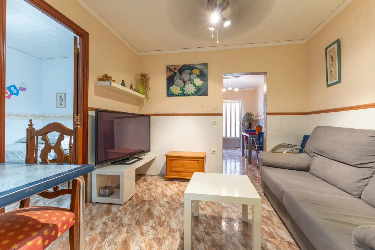 Sala de estar de Casa o chalet en venta en Sagunto / Sagunt con Terraza