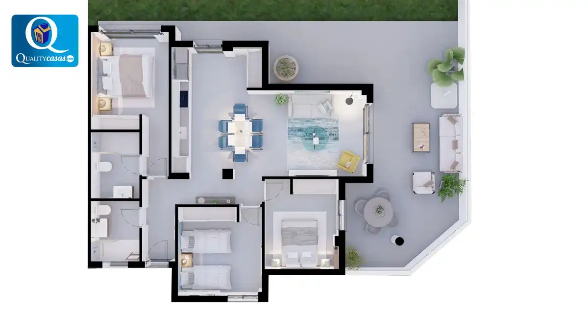 Piso en venta en Villajoyosa / La Vila Joiosa con Terraza