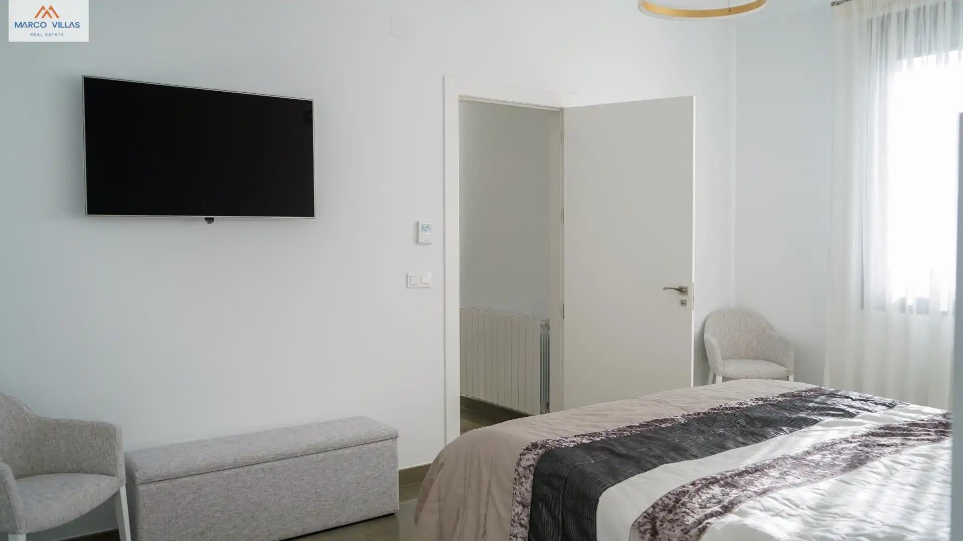 Habitación de Casa o chalet en venta en San Fulgencio con Aire acondicionado, Jardín privado y Piscina