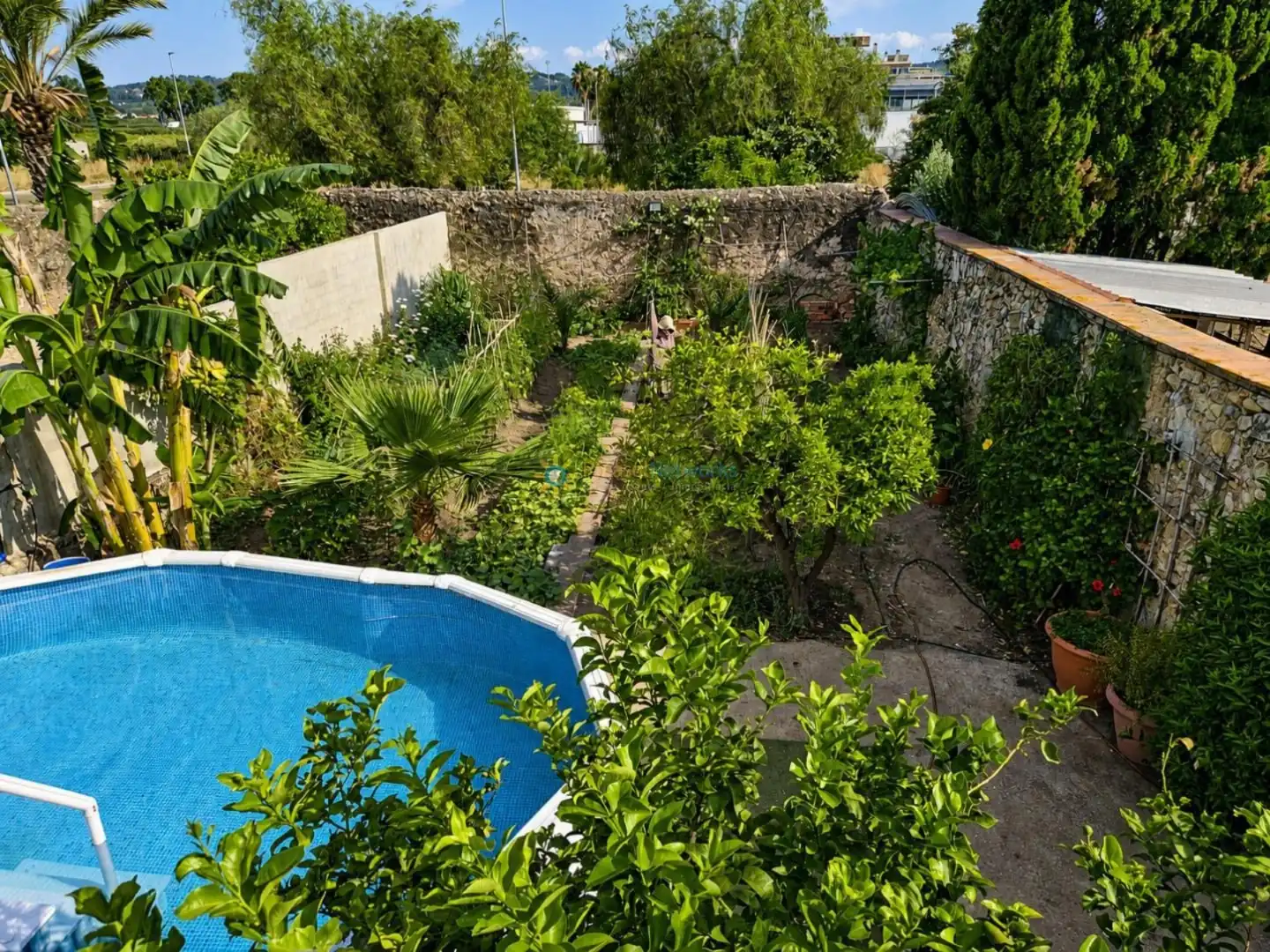 Piscina de Casa adosada en venta en Alcàntera de Xúquer con Jardín privado, Terraza y Trastero