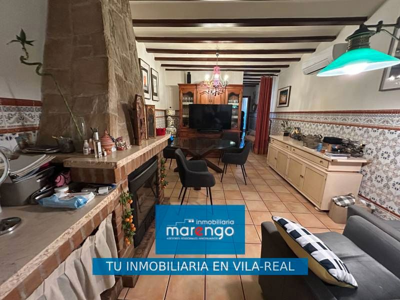 Sala d'estar de Casa o xalet en venda en Vila-real amb Aire condicionat, Calefacció i Terrassa