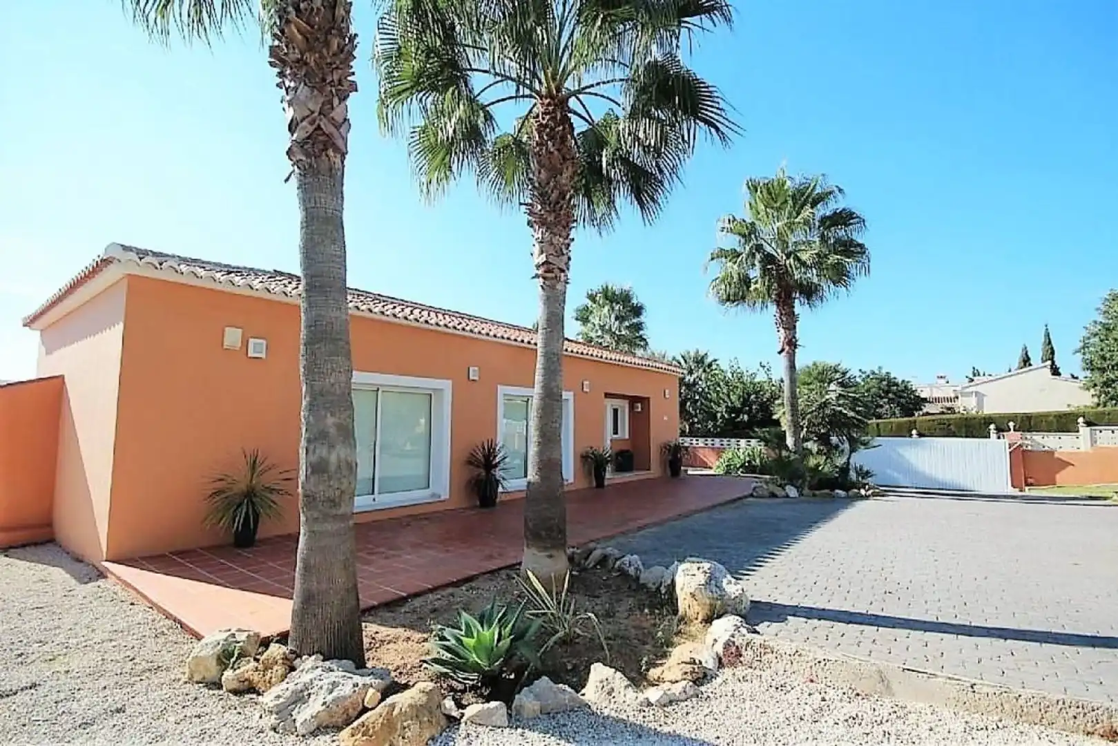 Exterior view of Houses for sale in Jávea / Xàbia  with Air Conditioner, Private garden and Terrace