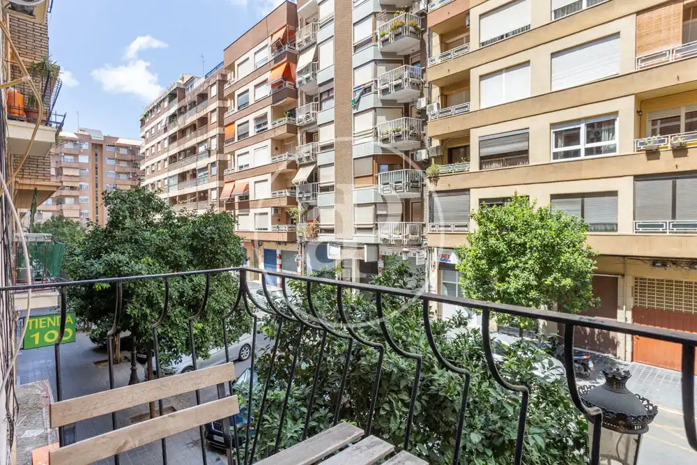 Terrasse von Wohnung zur Miete in Valencia mit Klimaanlage, Heizung und Terrasse