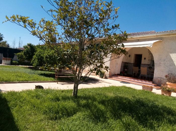 Jardí de Casa o xalet en venda en Cartagena amb Aire condicionat, Jardí privat i Piscina