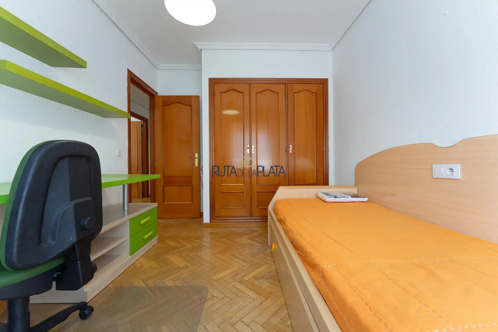Bedroom of Flat for rent in Zamora Capital   with Heating, Parquet flooring and Terrace